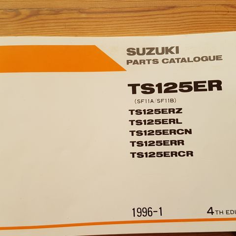 Suzuki TS125ER delekatalog.