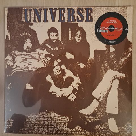 LP  Universe Utgitt -71. RE Bootleg Farget Vinyl Forseglet