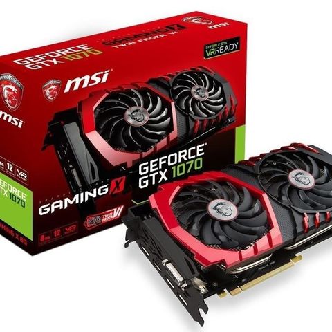 MSI gtx 1070 8gb