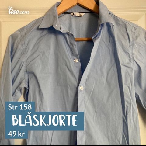 Blåskjorte