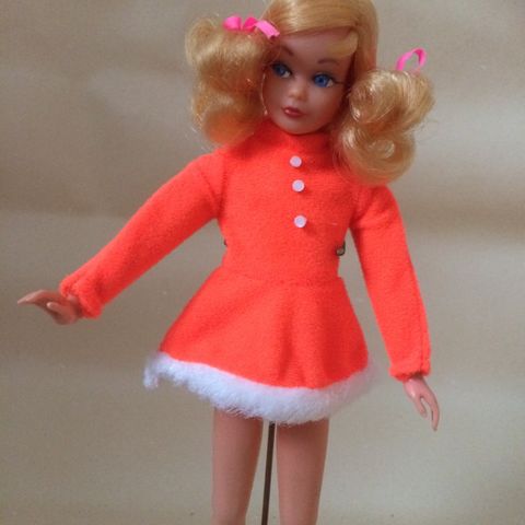 Vintage Barbie - Skipper - Ice Skatin' Mattel 1971