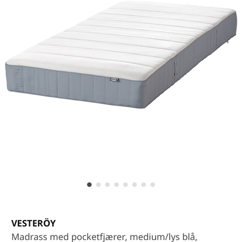 Madrass ikea vesteroy