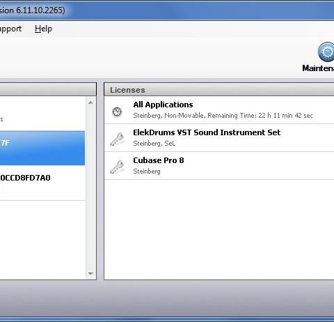 Steinberg Cubase Pro 8 USB e-licenser