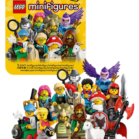 Lego minifigur series 25 KOMPLETT