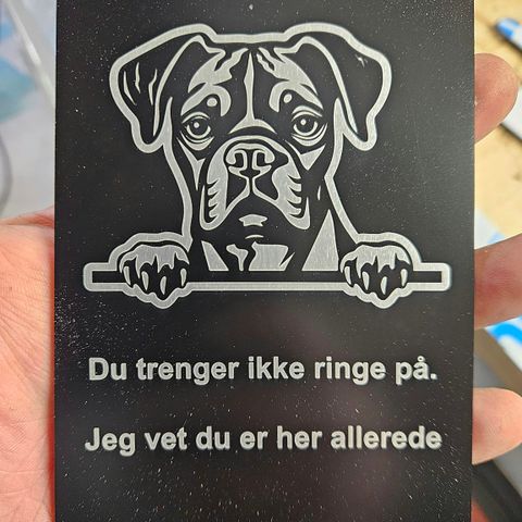 Dørskilt boxer