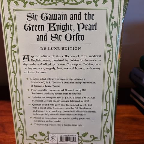 Tolkien - Sir Gawain and the Green Knigth, Pearl and Sir Orfeo