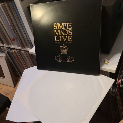 Simple Minds live in the city of light 2lp