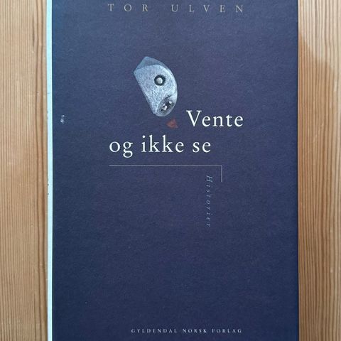 Tor Ulven: Vente og ikke se. 1994.