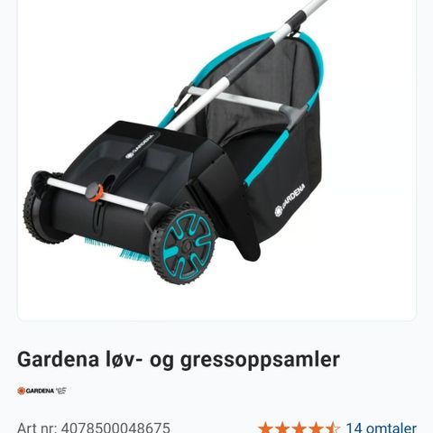 Gardena løvoppsamler