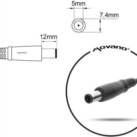 Dell AC adapter, Lader 65W