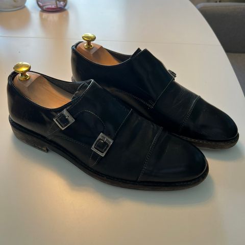 Andiamo Monk Strap dressko sort 42