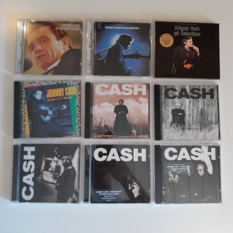 Johnny Cash - CD kr 50,-
