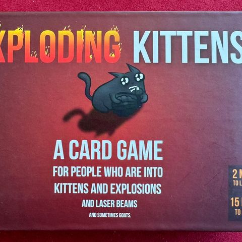 Exploding Kittens - brettspill