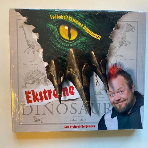 Ekstreme dinosaurer - Asgeir Borgemoen  Lydbok (ny i plast)