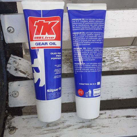 TK Line gear oil for utenbordsmotor