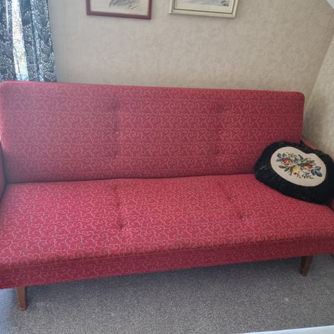 Retro sovesofa