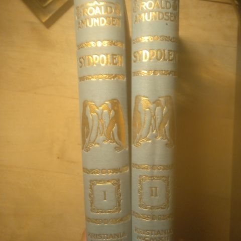 NY PRIS! Roald Amundsen: Sydpolen I+II (1912)