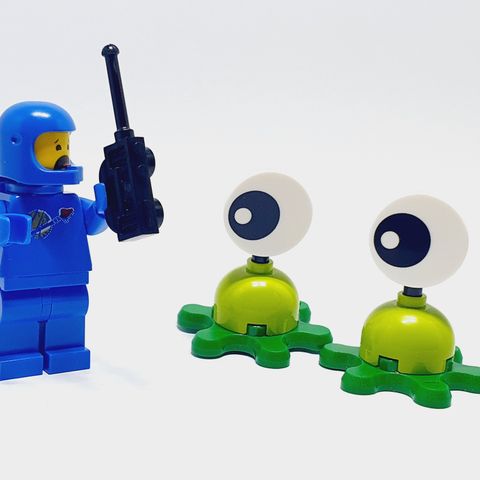 LEGO Classic Space | Blå Astronaut med romvesen