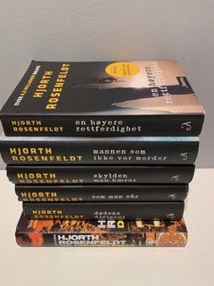 6 bøker av Hjort Rosenfeldt