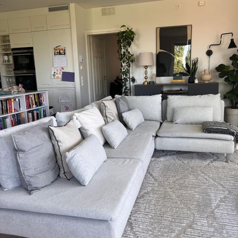 Ikea Söderhalm sofa Gunnared beige