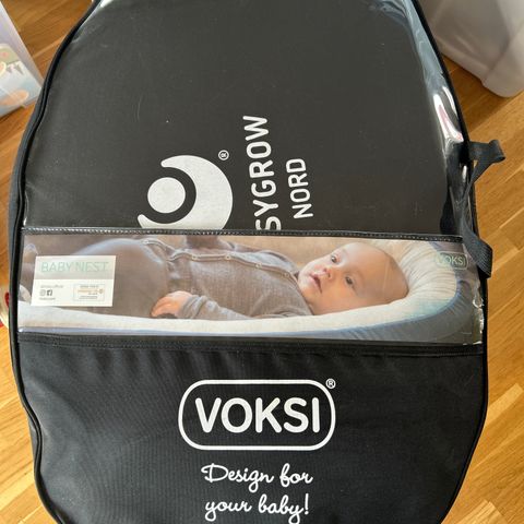 Voksi babynest Premium Dark Gray