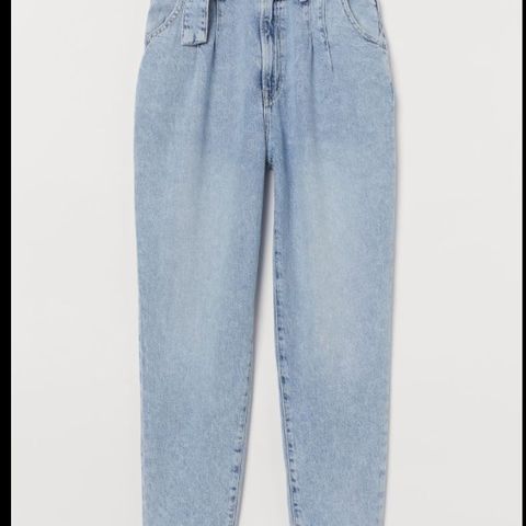 Ultra high mom jeans str 38 (ny m lapp)