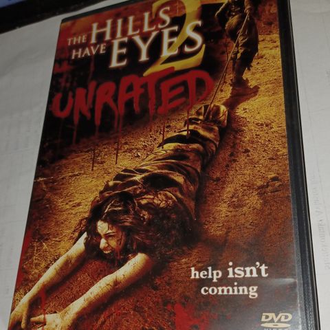 The Hills have eyes 2, unrated. På dvd