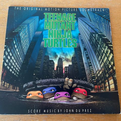 Teenage Mutant Ninja Turtles - Original Motion Picture Soundtrack LP (1990)