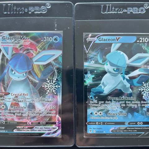 🤩 Pokémon - Glaceon (Holiday Cards) 🤩