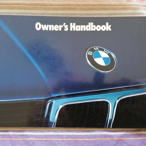 BMW 5 serie instruksjonsbok