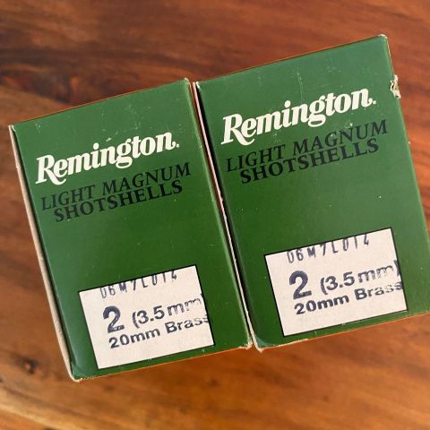 Ny! Haglepatron 12/70 US 2 magnum 42gr