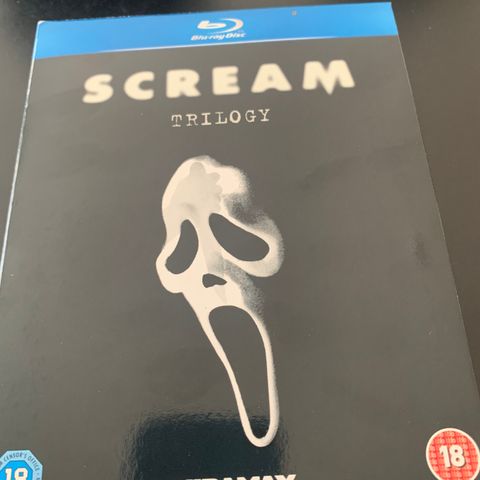 Scream 1,2,3 Blu ray
