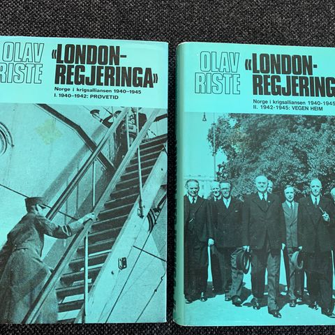 Olav Riste - "London-regjeringa" I-II (1973-1979)