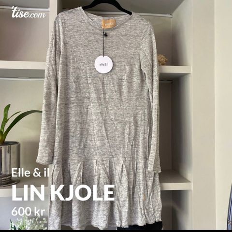 Elle & il kjole i lin