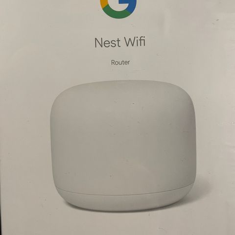 Helt ny Google Nest Wifi Router