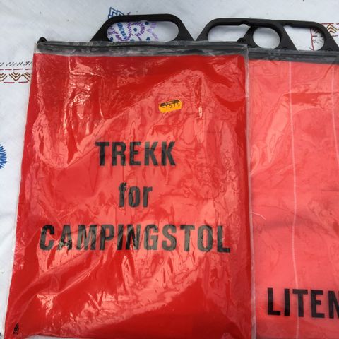 Retro trekk til campingstoler