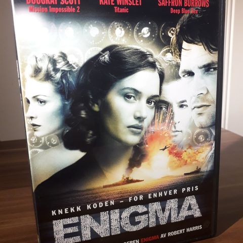 Enigma (norsk tekst) 2001 film DVD