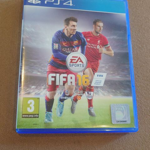 PS 4 - Fifa 16