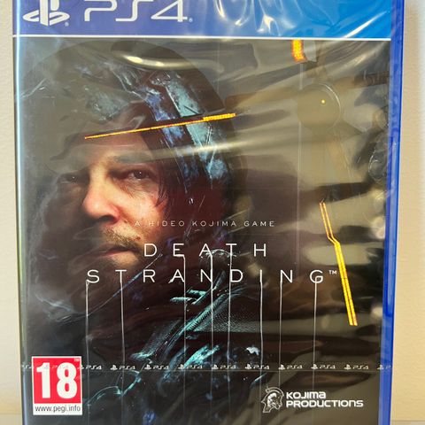 PlayStation 4 spill: Death Stranding (ny i plast)