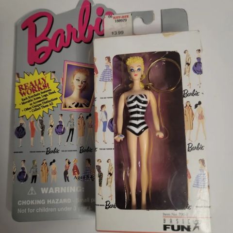 Barbie nøkkelring vintage - Samleobjekt.