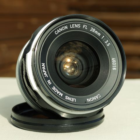 Canon FL 28MM F3.5 objektiv