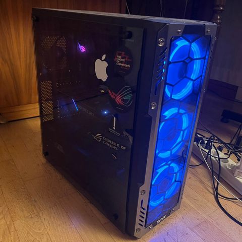 KOMPLETT Stasjonær-Gaming PC selges, AMD Ryzen 5 2600X, RTX 2060 Turbo