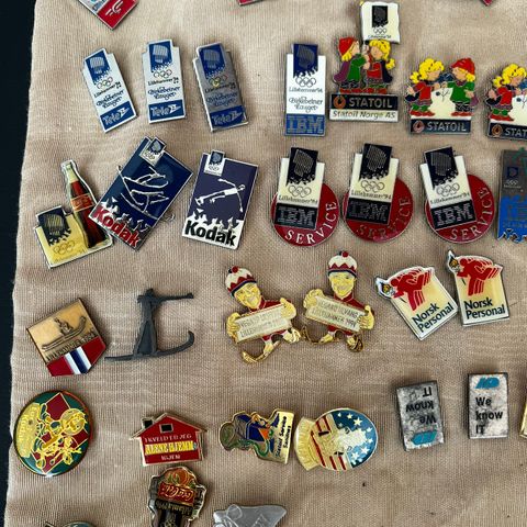 OL Pins og diverse andre