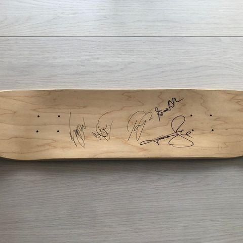 Signed Nightwish skateboard deck - Download Festival 2005