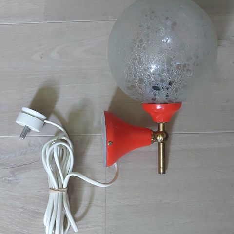 Vintage Vegglampe fra Ra Gla AS