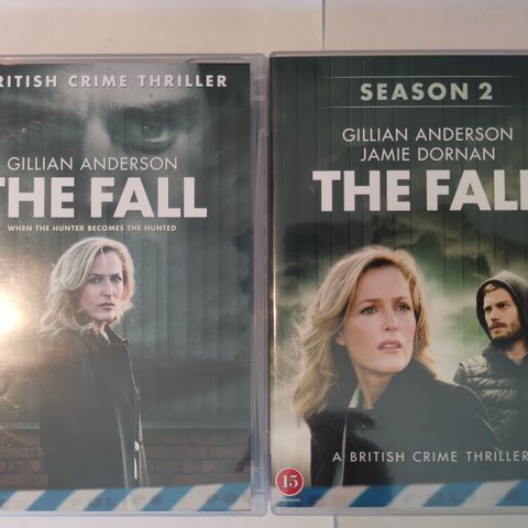 The Fall - sesong 1 og 2 (DVD, norsk tekst)