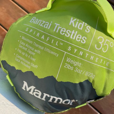 Marmot Banzai Trestles 35 sovepose junior