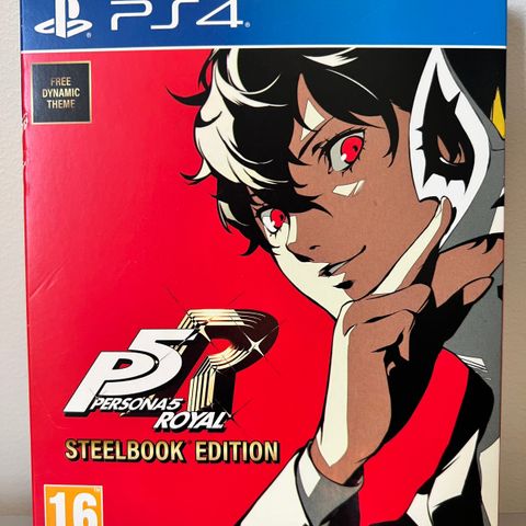 PlayStation 4 spill: Persona 5 Royal [Steelbook Edition]