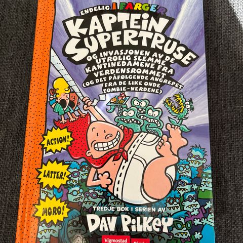 Kaptein Supertruse- bok nr 3 i serien