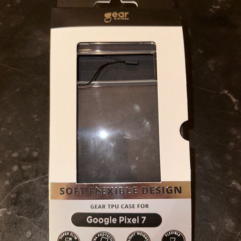 Google Pixel 7 gjennomsiktig deksel